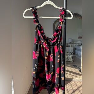 Floral Ruffle Dress